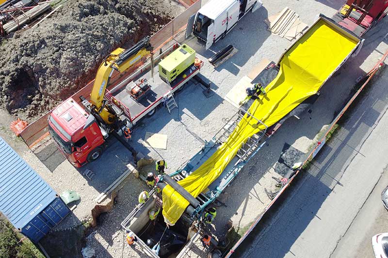 石嘴山管道紫外光固化修复的步骤是怎样的？